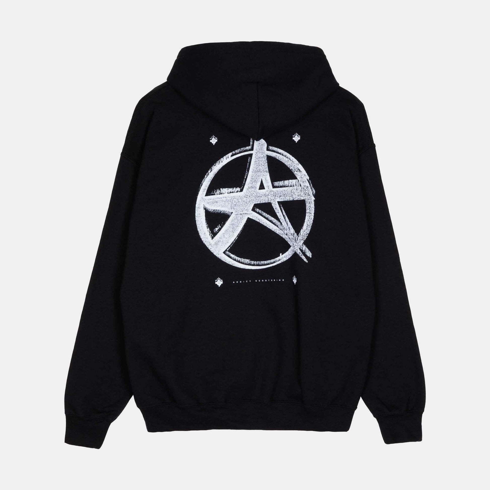 Burner Logo Hoodie Black