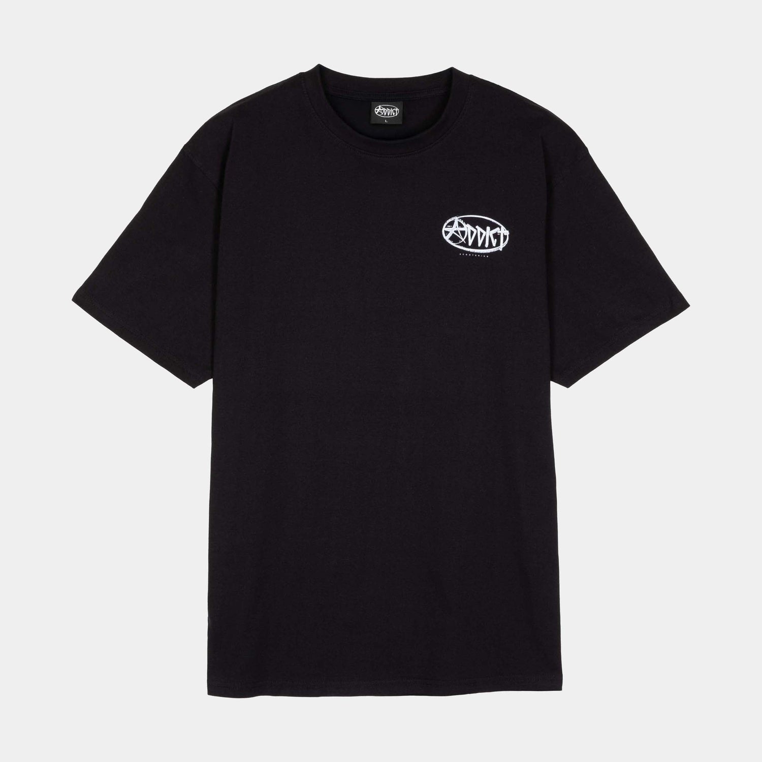 Burner Logo T-Shirt Black
