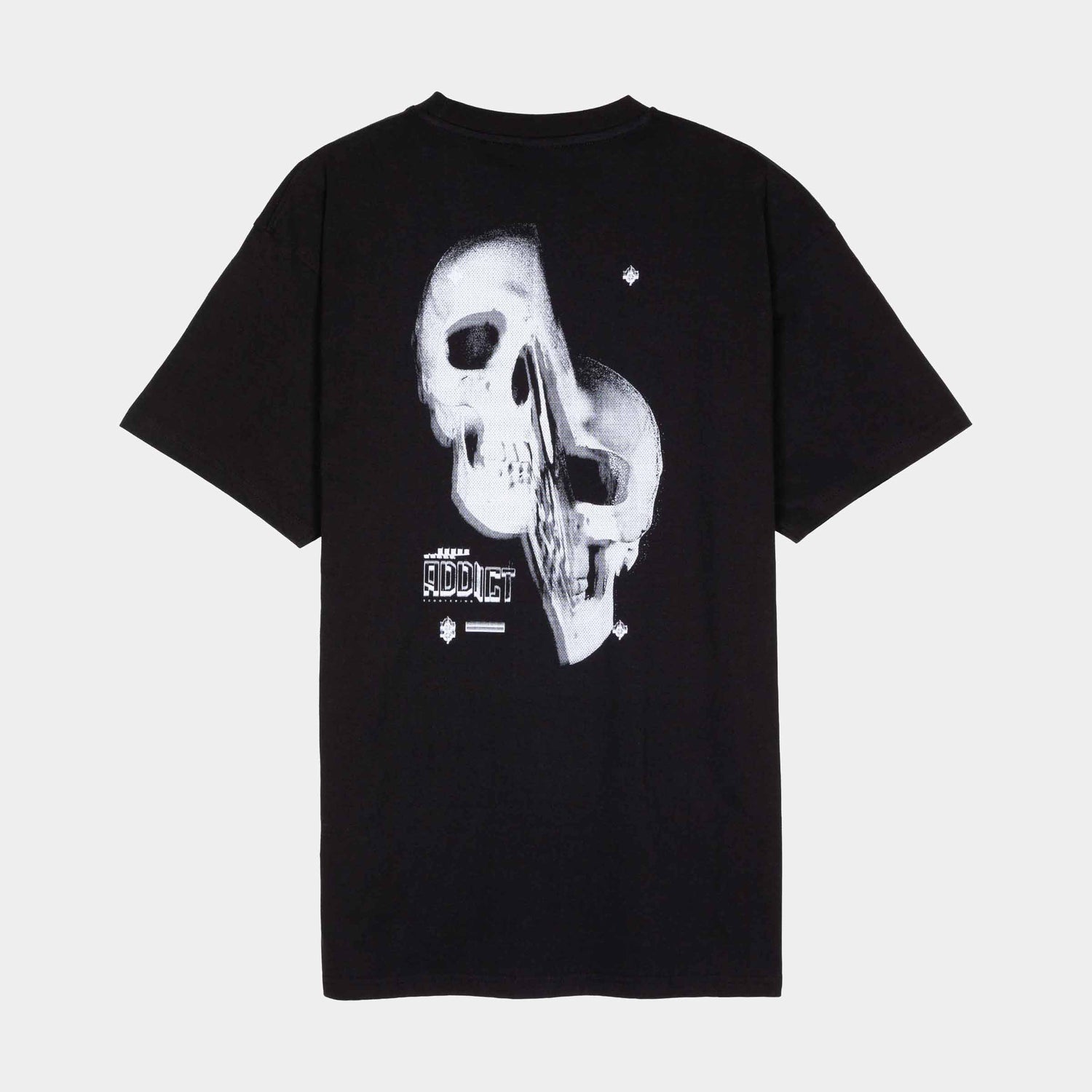 Burner Glitch T-Shirt Black