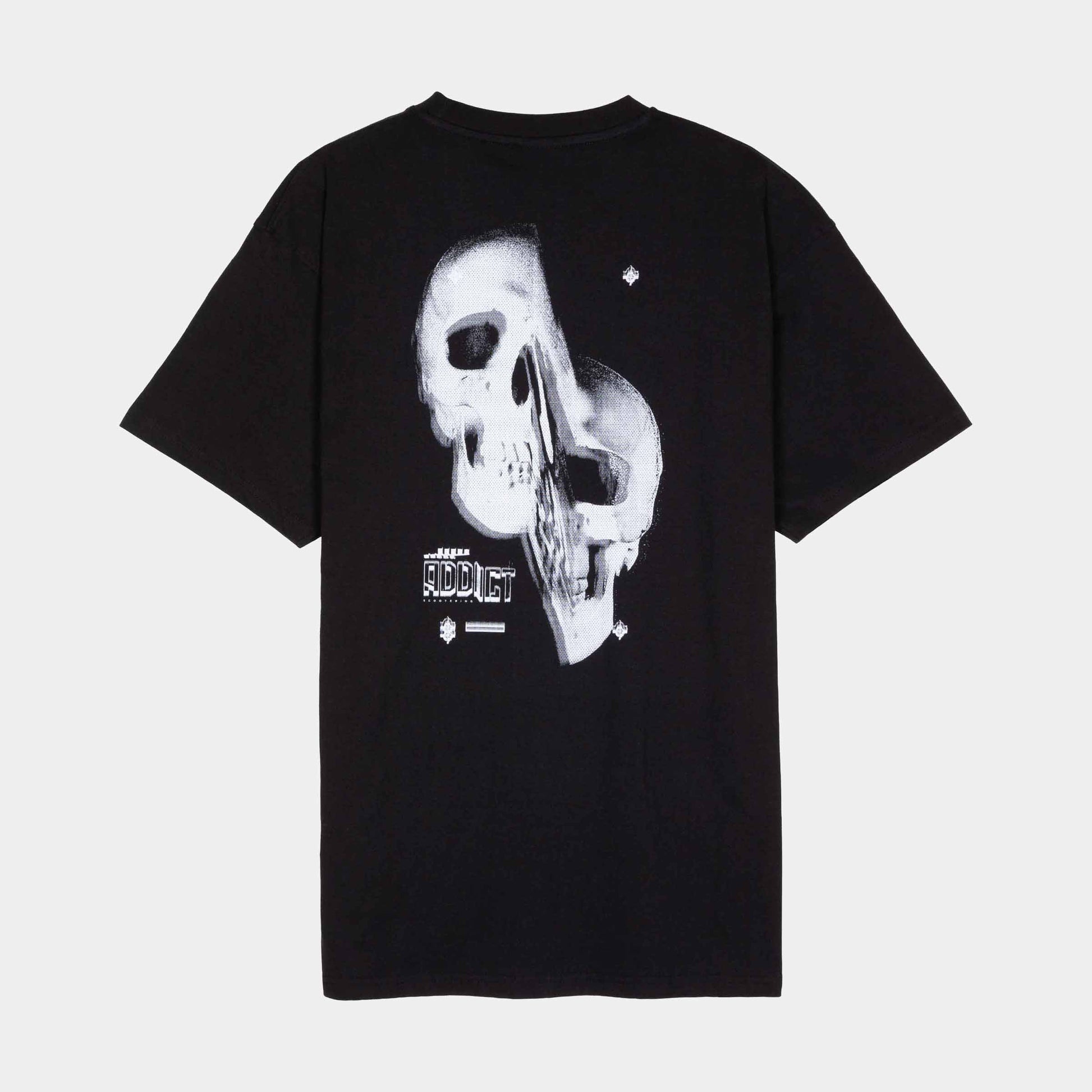 Burner Glitch T-Shirt Black
