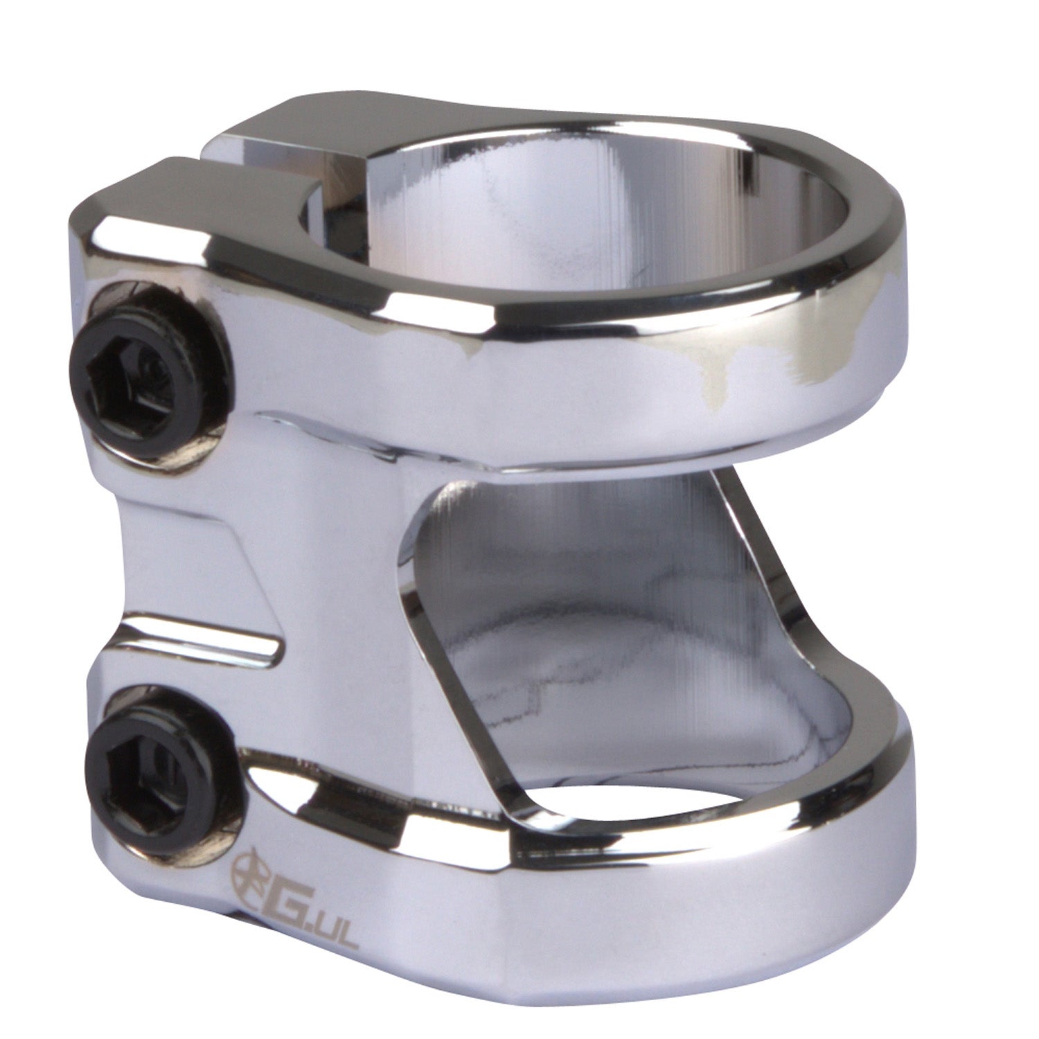 HPS PRO STUNT SCOOTER CLASSIC BLACK SCS QUAD COMPRESSION CLAMP METAL CORE WHEELS 